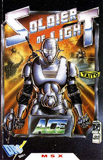 Carátula del juego Soldier of Light (MSX)