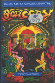 Carátula del juego Sorcery (MSX)