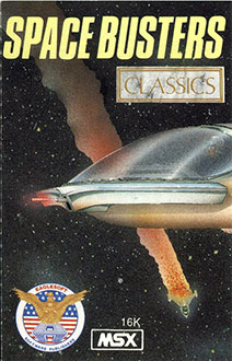 Carátula del juego Space Busters (MSX)