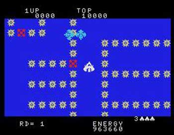 Pantallazo del juego online Space Maze Attack (MSX)