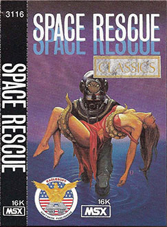 Carátula del juego Space Rescue (MSX)