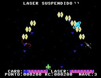 Pantallazo del juego online Space Shot (MSX)