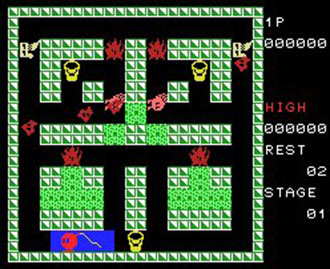 Pantallazo del juego online Sparkie (MSX)