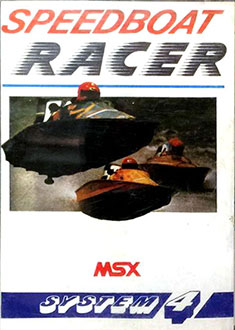 Carátula del juego Speedboat Racer (MSX)