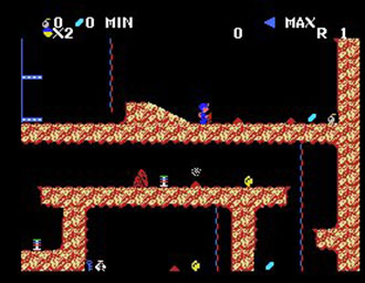 Pantallazo del juego online Spelunker (MSX)