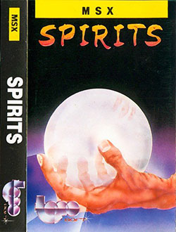 Carátula del juego Spirits (MSX)