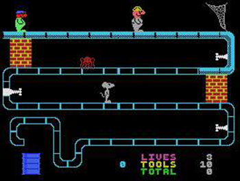 Pantallazo del juego online Splash (MSX)