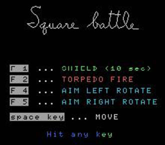 Carátula del juego Square Battle (MSX)