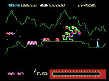 Pantallazo del juego online Star Avenger (MSX)