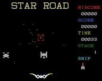 Pantallazo del juego online Star Road (MSX)
