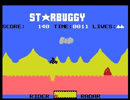 Pantallazo del juego online Starbuggy (MSX)