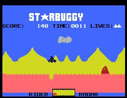 Pantallazo del juego online Starbuggy (MSX)