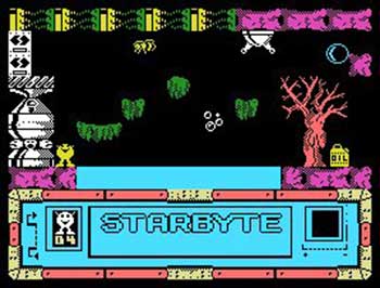 Pantallazo del juego online Starbyte (MSX)