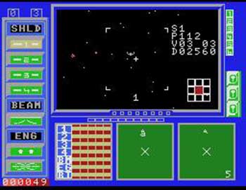 Pantallazo del juego online Starship Simulator (MSX)