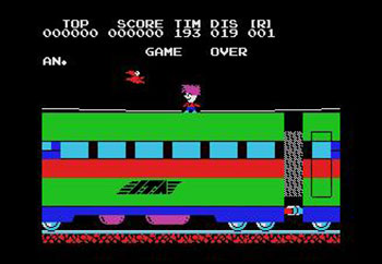 Pantallazo del juego online Stop the Express (MSX)