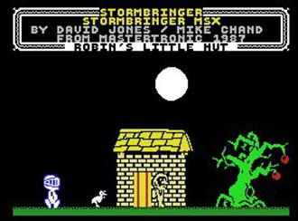 Pantallazo del juego online Stormbringer (MSX)