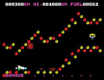 Pantallazo del juego online Submarine Shooter (MSX)