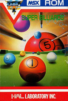 Carátula del juego Super Billiards (MSX)
