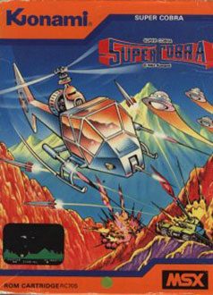 Carátula del juego Super Cobra (MSX)