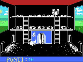 Pantallazo del juego online Super Gallo (MSX)