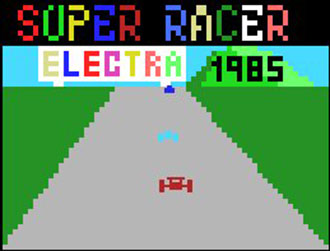 Juego online Super Racer (MSX)