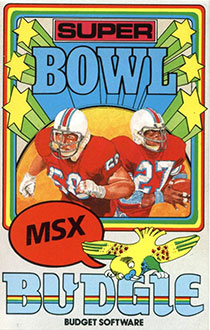 Carátula del juego Superbowl (MSX)
