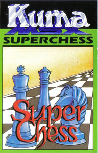 Carátula del juego Superchess (MSX)