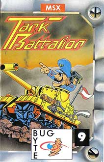 Carátula del juego Tank Battalion (MSX)