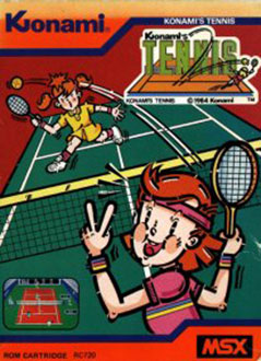 Carátula del juego Tennis (MSX)