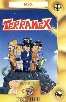 Carátula del juego Terramex (MSX)