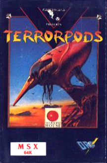 Carátula del juego Terrorpods (MSX)