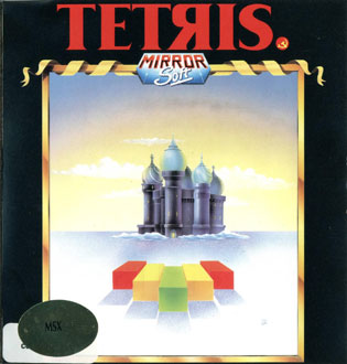 Carátula del juego Tetris (MSX)