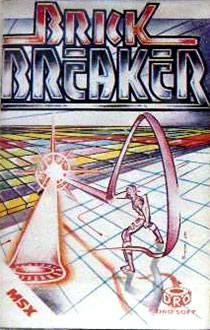 Carátula del juego Brick Breaker (MSX)