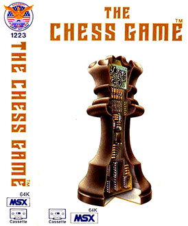 Carátula del juego The Chess Game (MSX)