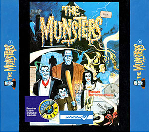 Carátula del juego The Munsters (MSX)