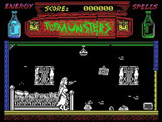 Pantallazo del juego online The Munsters (MSX)