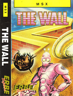 Carátula del juego The Wall (MSX)