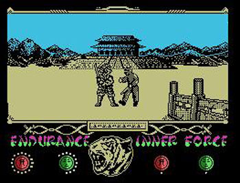 Pantallazo del juego online The Way of the Tiger (MSX)