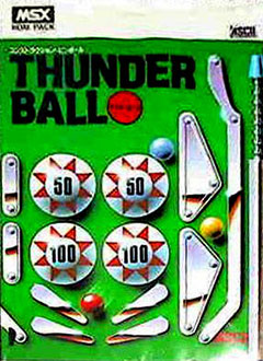 Carátula del juego Thunder Ball (MSX)