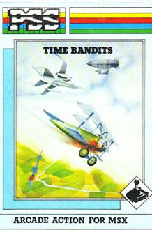 Carátula del juego Time Bandits (MSX)