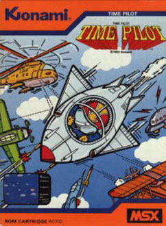 Carátula del juego Time Pilot (MSX)