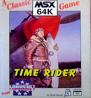 Carátula del juego Time Rider (MSX)