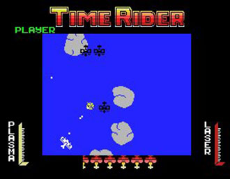 Pantallazo del juego online Time Rider (MSX)