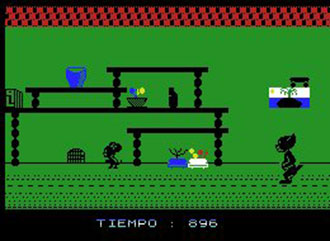 Pantallazo del juego online Tom & Jerry (MSX)