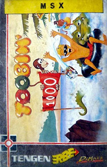 Juego online Toobin' (MSX) Juego online Toobin' (MSX)