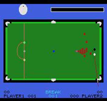 Pantallazo del juego online Tournament Snooker (MSX)