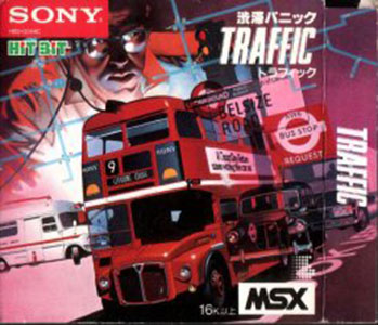 Carátula del juego Traffic (MSX)