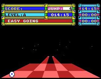 Pantallazo del juego online Trailblazer (MSX)
