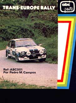 Juego online Trans-Europe Rallye (MSX) Juego online Trans-Europe Rallye (MSX)