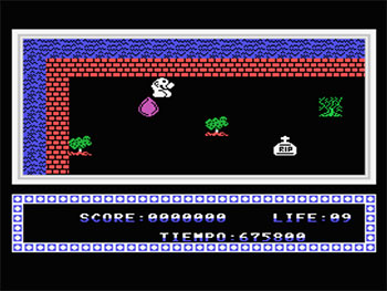 Pantallazo del juego online Shup (MSX)